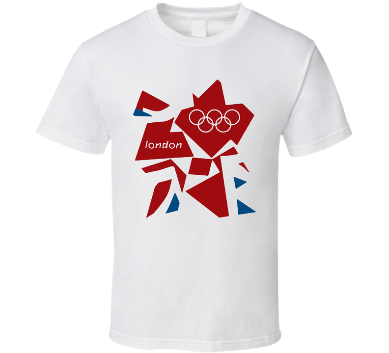 London 2012 Olympics Logo White Unisex T Shirt London 2012 Olympics Logo White Unisex T Shirt