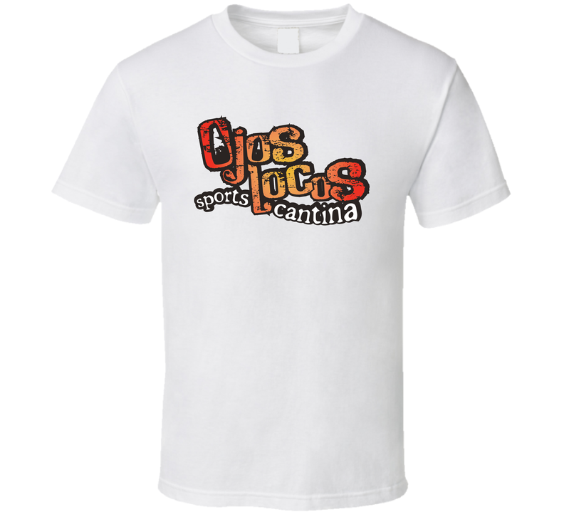 Ojos Locos Sports Cantina Restaurant El Paso White Unisex T Shirt