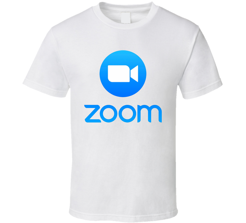 Zoom Video Chat Logo White Unisex T Shirt Zoom Video Chat Logo White Unisex T Shirt
