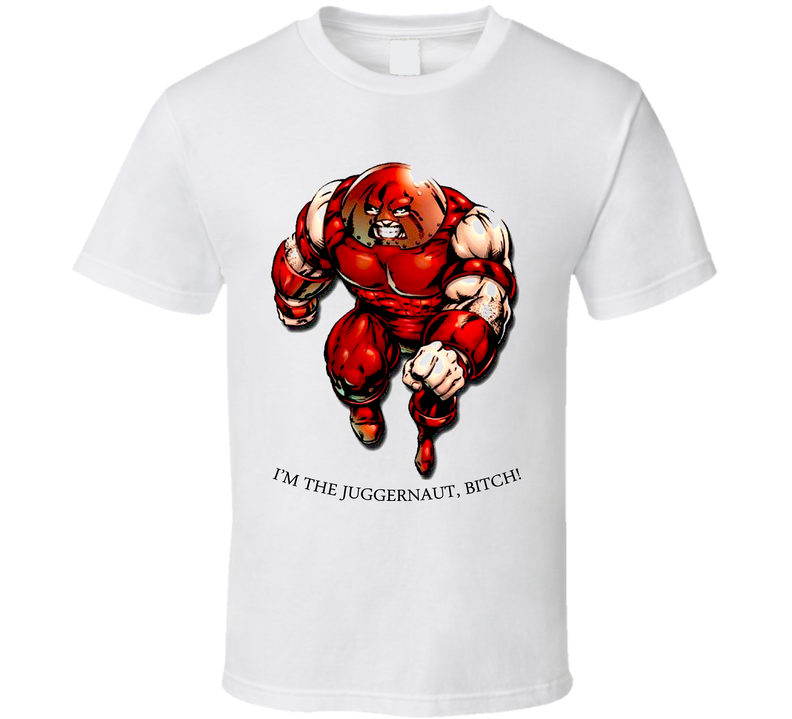 Juggernaut Parody Comics White Unisex T Shirt Juggernaut Parody Comics White Unisex T Shirt