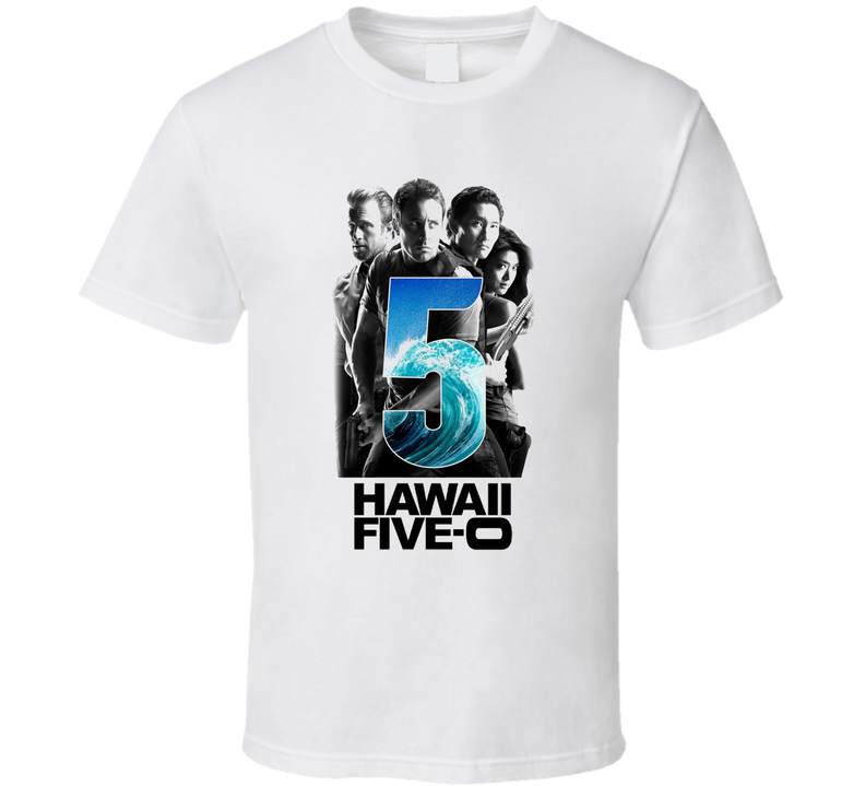 Hawaii Five O Action Drama Tv Show White Unisex T Shirt Hawaii Five O Action Drama Tv Show White Unisex T Shirt