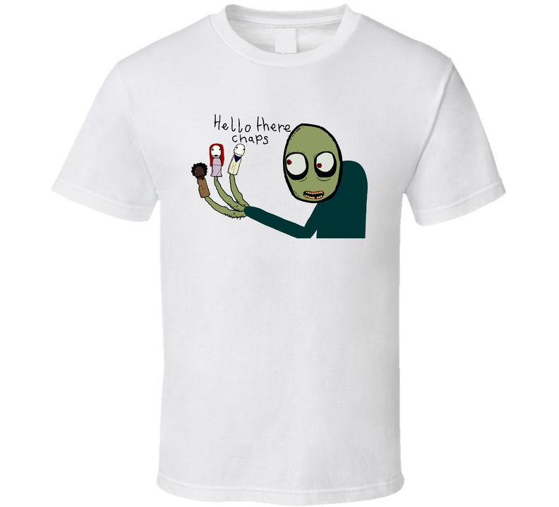 Salad Fingers Rusty Spoons White Unisex T Shirt