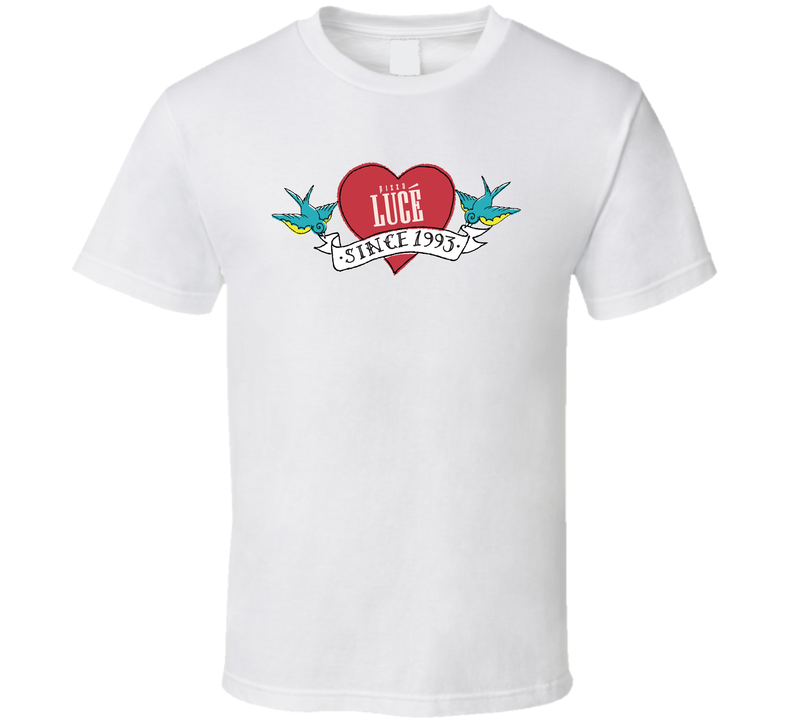 Pizza Luce White Unisex T Shirt Pizza Luce White Unisex T Shirt
