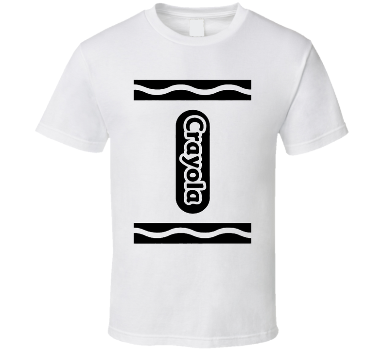 White Crayola Halloween Costume White Unisex T Shirt
