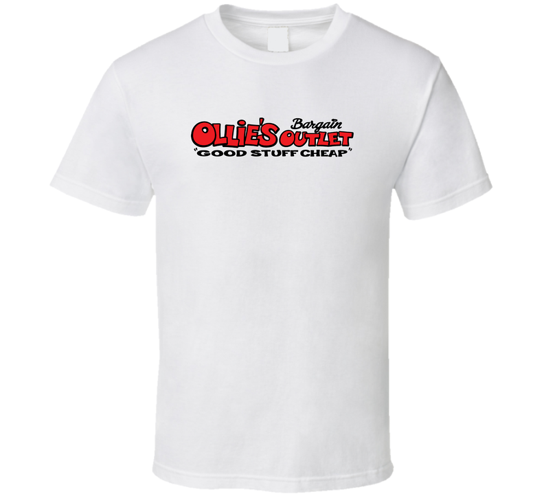 Ollie's Bargain Outlet Holdings Inc Nasdaq Company Logo Employee Fan White Unisex T Shirt Ollie's Bargain Outlet Holdings Inc Nasdaq Company Logo Employee Fan White Unisex T Shirt