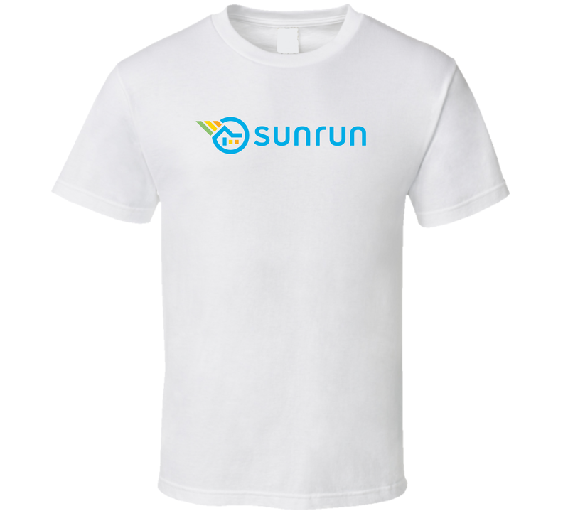 Sunrun Inc Nasdaq Company Logo Employee Fan White Unisex T Shirt