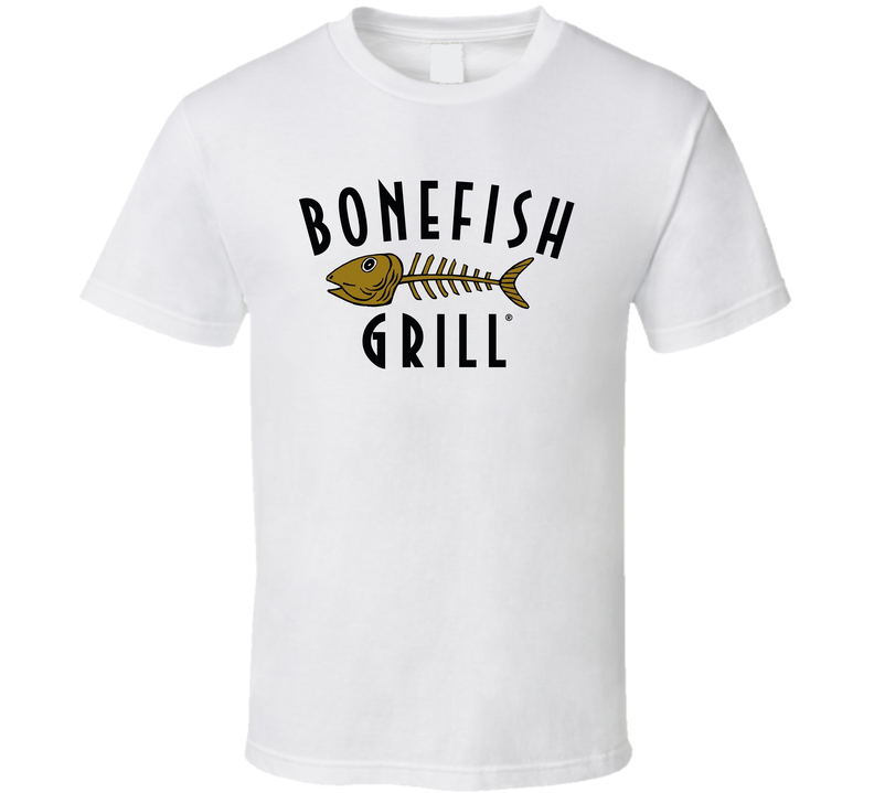 Bonefish Grill Favourite Food White Unisex T Shirt