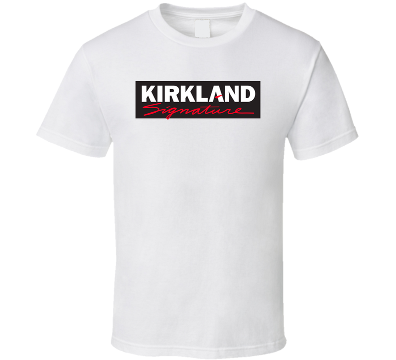 Kirkland Signature Toilet Paper Company Logo White Unisex T Shirt Kirkland Signature Toilet Paper Company Logo White Unisex T Shirt