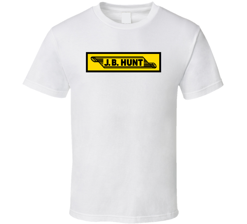 Jb Hunt Transport Services Inc Nasdaq Company Logo Employee Fan White Unisex T Shirt Jb Hunt Transport Services Inc Nasdaq Company Logo Employee Fan White Unisex T Shirt
