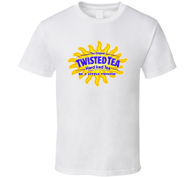Twisted Tea Logo Hard Iced Tea Junk Food Snack Fan White Unisex T Shirt