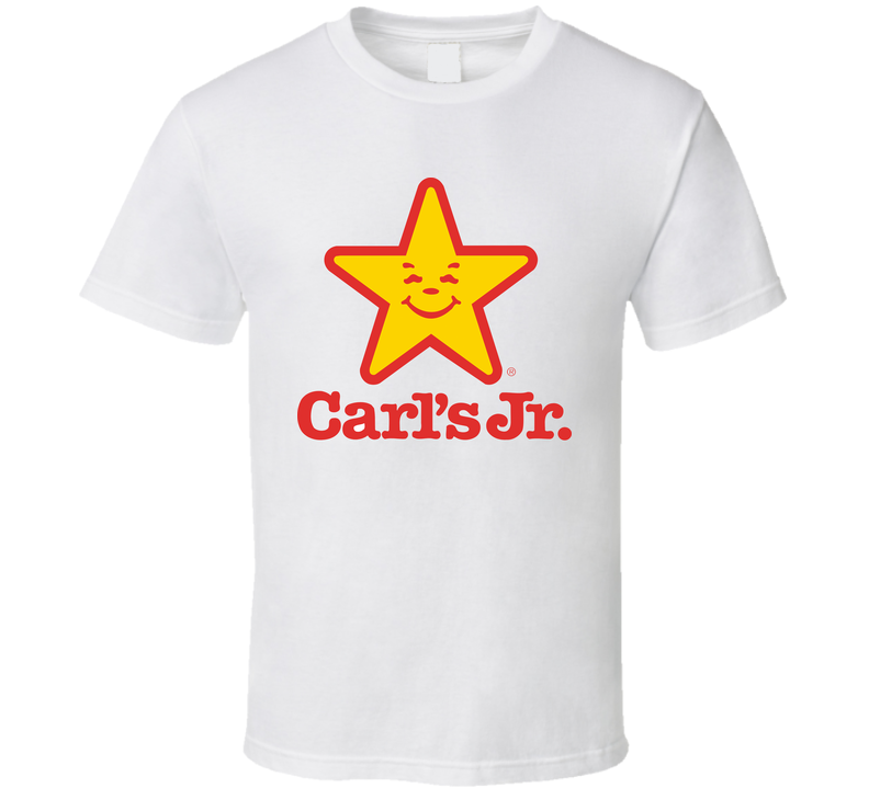 Carl's Jr American Favourite Food White Unisex T Shirt