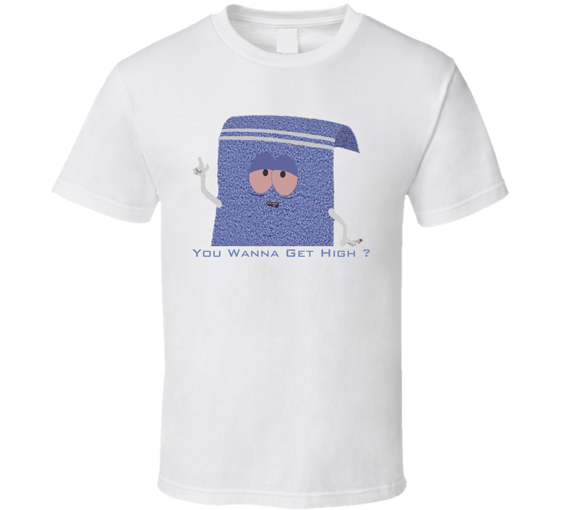 Southpark Towelie Funny White Unisex T Shirt Southpark Towelie Funny White Unisex T Shirt
