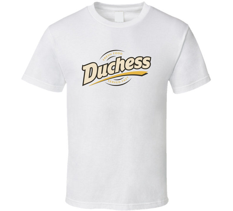 Duchess Popular Fast Food Restaurant White Unisex T Shirt