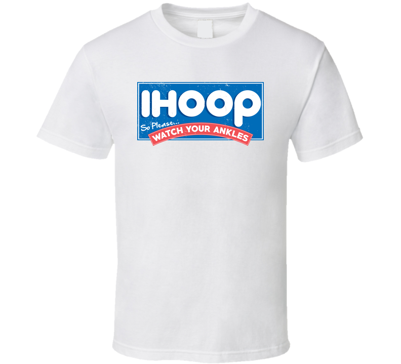 Ihoop So Please Watch Your Ankles Funny Basketball Worn Look White Unisex T Shirt Ihoop So Please Watch Your Ankles Funny Basketball Worn Look White Unisex T Shirt
