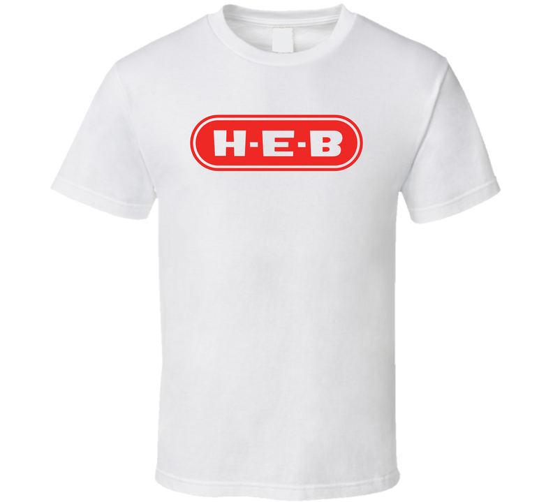 Heb Grocery Store Company Logo White Unisex T Shirt