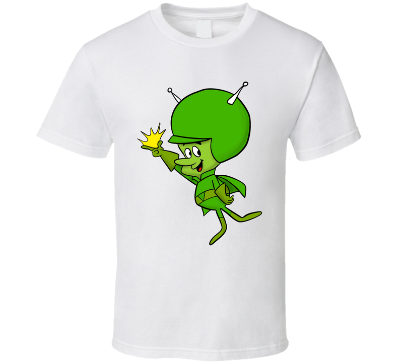 The Great Gazoo The Flintstones 60s Tv Cartoon White Unisex T Shirt The Great Gazoo The Flintstones 60s Tv Cartoon White Unisex T Shirt