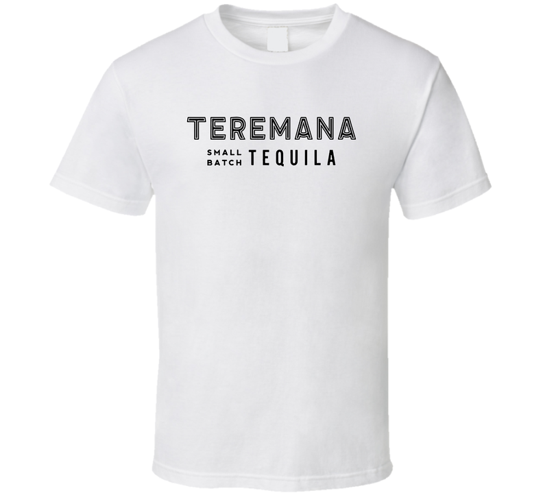 Teremana Small Batch Tequila Dwayne The Rock Johnson Logo White Unisex T Shirt Teremana Small Batch Tequila Dwayne The Rock Johnson Logo White Unisex T Shirt