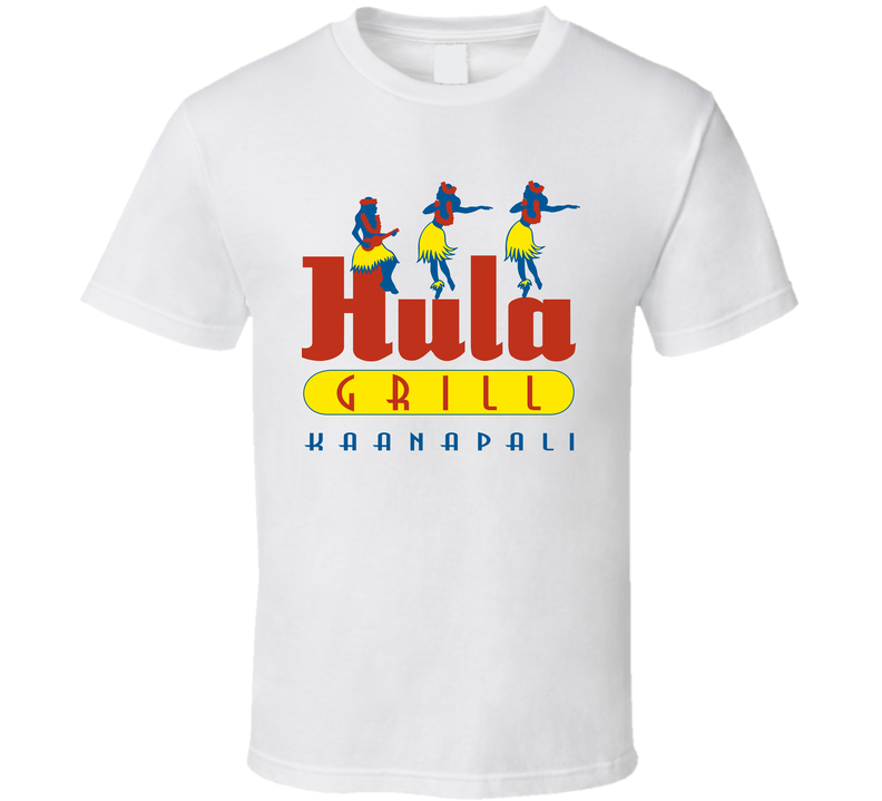 Hula Grill Kaanapali Maui Hawaii Restaurant White Unisex T Shirt