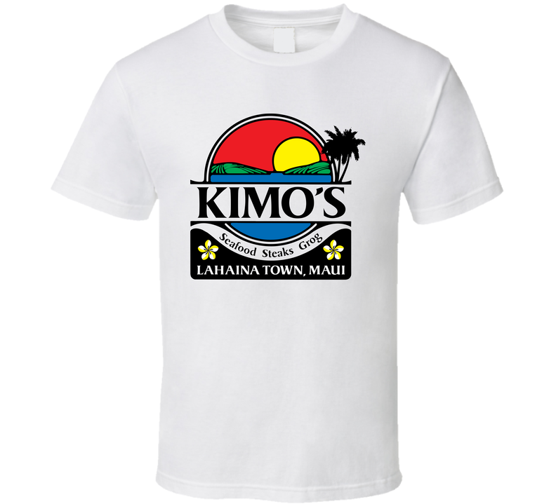 Kimo's Maui Hawaii Restaurant White Unisex T Shirt