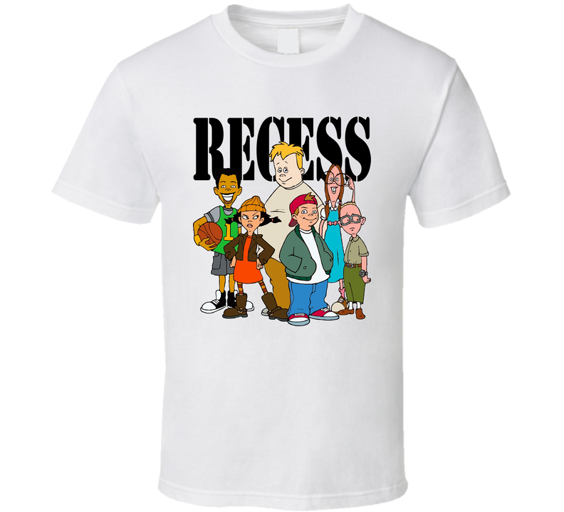 Recess Cartoon Tv Show White Unisex T Shirt Recess Cartoon Tv Show White Unisex T Shirt
