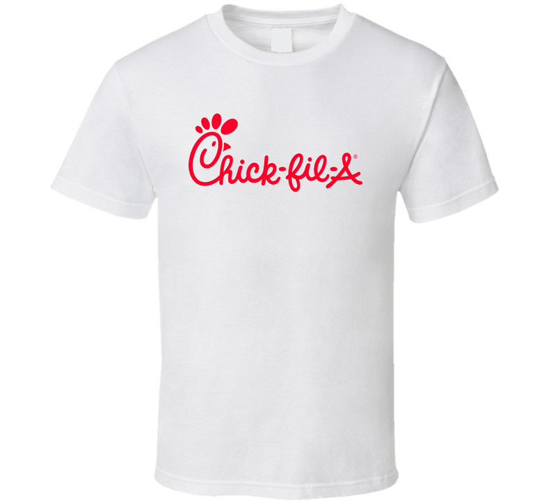 Chick-fil-a American Favorite Fast Food White Unisex T Shirt
