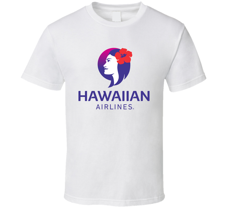Hawaiian Holdings Inc Airlines Nasdaq Company Logo Employee Fan White Unisex T Shirt Hawaiian Holdings Inc Airlines Nasdaq Company Logo Employee Fan White Unisex T Shirt