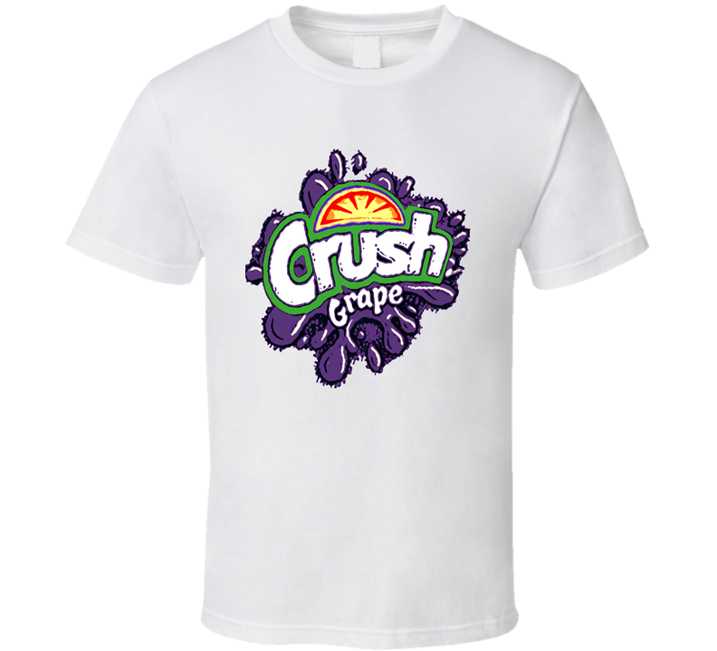 Crush Grape Best Soda Of All Time Soft Drink Lovers White Unisex T Shirt Crush Grape Best Soda Of All Time Soft Drink Lovers White Unisex T Shirt