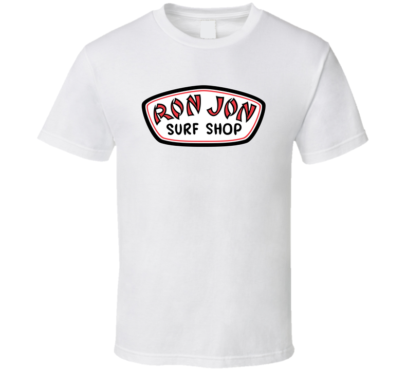 Ron Jon Surf Shop Logo White Unisex T Shirt Ron Jon Surf Shop Logo White Unisex T Shirt