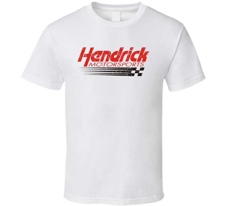 Hendrick Motorsports Automobile Car Truck Motorcycle Auto Parts Cool Distressed Style Brand Logo Emblem White Unisex T Shirt Hendrick Motorsports Automobile Car Truck Motorcycle Auto Parts Cool Distressed Style Brand Logo Emblem White Unisex T Shirt