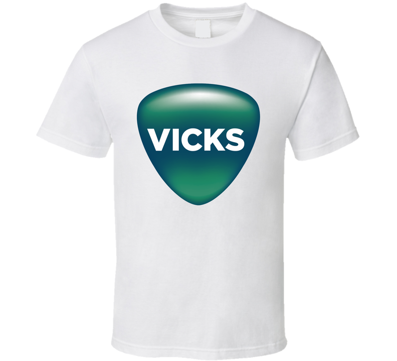 Vicks Best Over The Counter Medication Logo White Unisex T Shirt Vicks Best Over The Counter Medication Logo White Unisex T Shirt