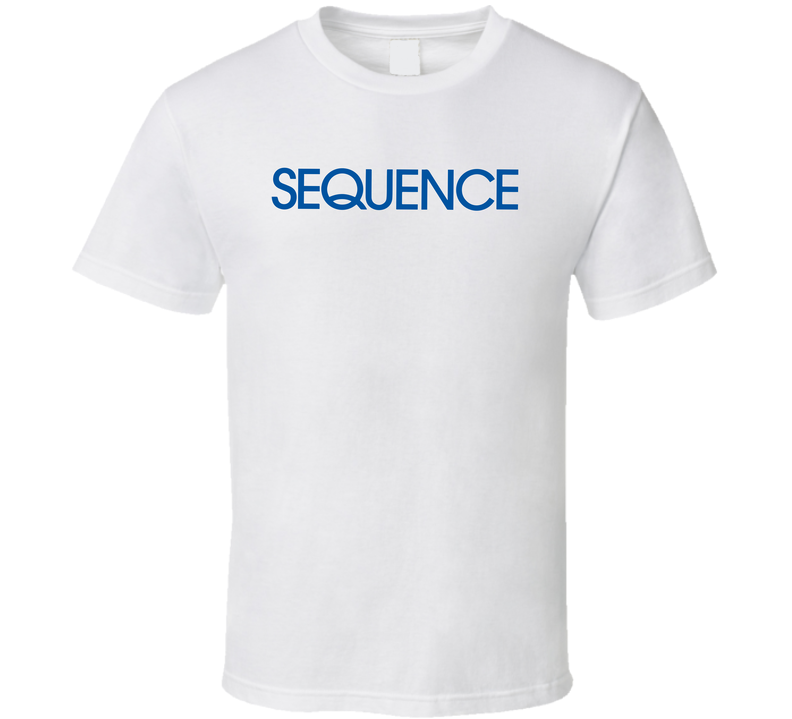 Sequence Board Game Logo White Unisex T Shirt Sequence Board Game Logo White Unisex T Shirt