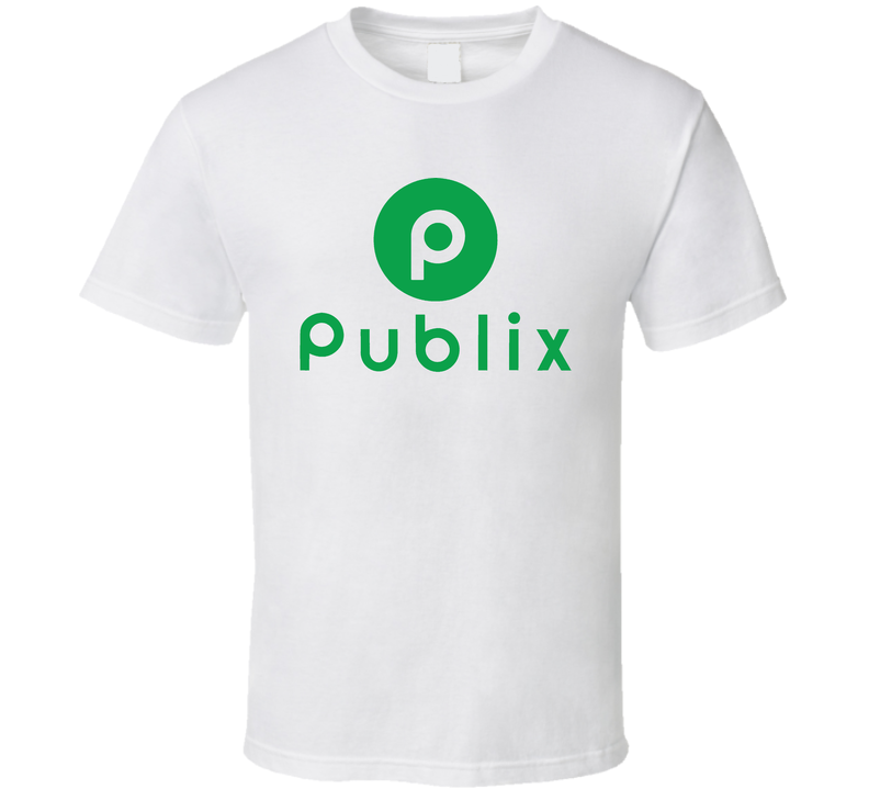 Publix Grocery Store Company Logo White Unisex T Shirt Publix Grocery Store Company Logo White Unisex T Shirt