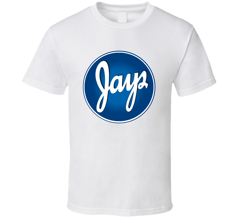 Jays Foods Most Popular Potato Chip Brand Snack Food Lovers White Unisex T Shirt Jays Foods Most Popular Potato Chip Brand Snack Food Lovers White Unisex T Shirt