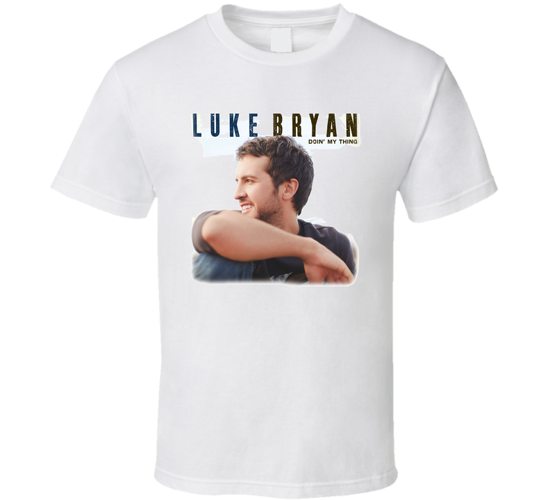 Luke Bryan Country Music Singer White Unisex T Shirt Luke Bryan Country Music Singer White Unisex T Shirt