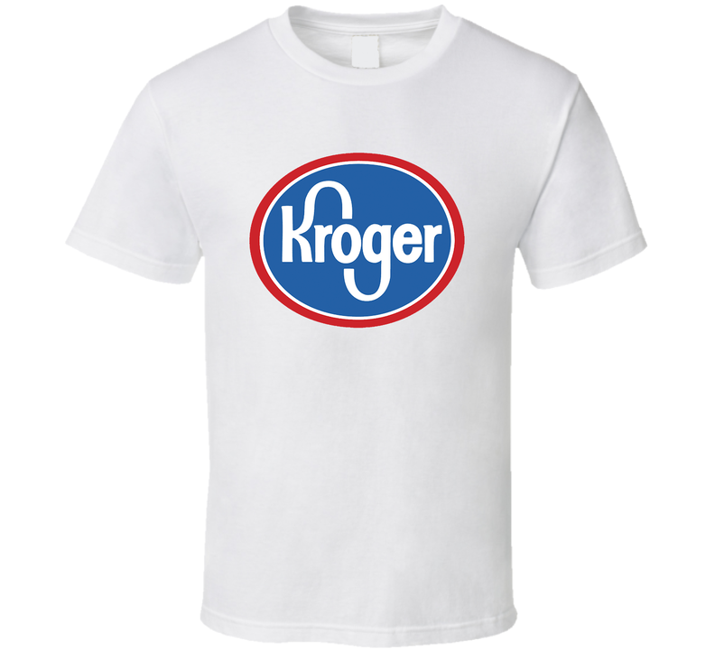 Kroger Grocery Store Logo White Unisex T Shirt Kroger Grocery Store Logo White Unisex T Shirt