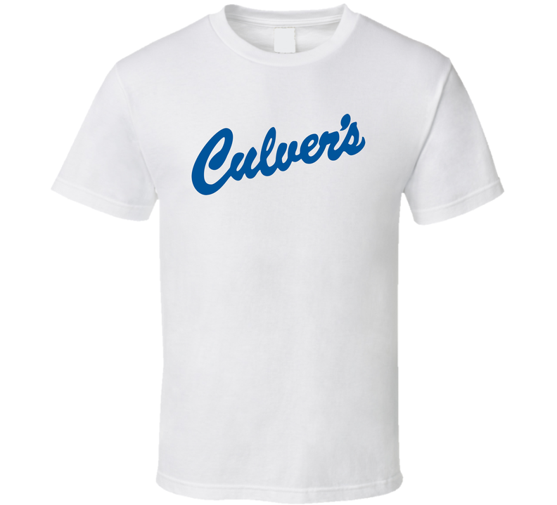 Culver's Favourite Food White Unisex T Shirt