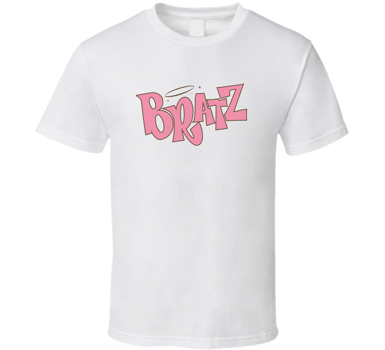 Bratz Dolls Logo White Unisex T Shirt Bratz Dolls Logo White Unisex T Shirt