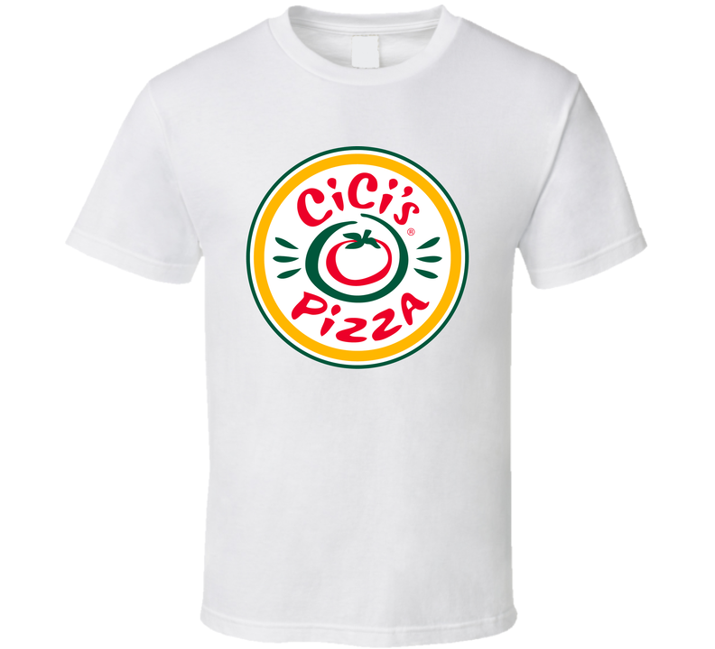 Cici's Pizza American Favourite Food White Unisex T Shirt Cici's Pizza American Favourite Food White Unisex T Shirt