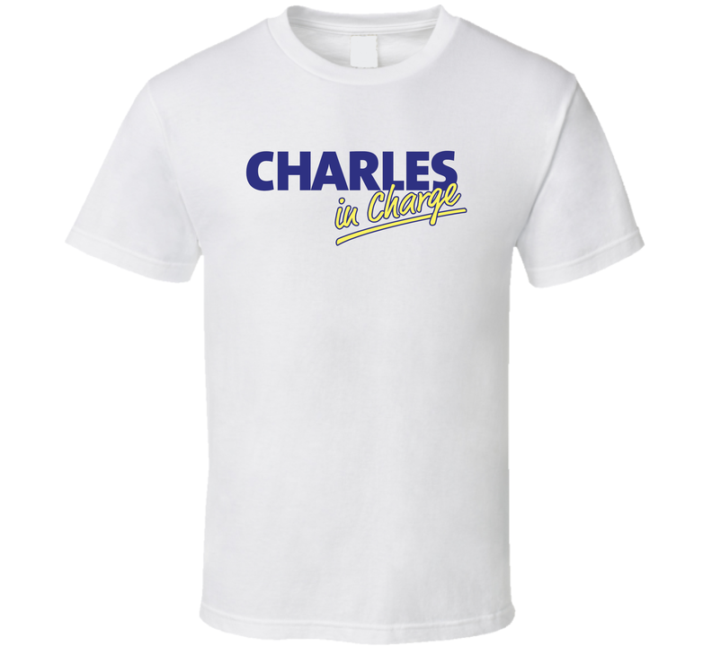 Charles In Charge Retro 80s Tv Show Logo Fan White Unisex T Shirt Charles In Charge Retro 80s Tv Show Logo Fan White Unisex T Shirt