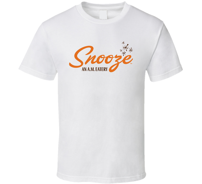 Snooze An Am Eatery Denver Colorado Top Restaurants Food Fan Lover Foodie White Unisex T Shirt Snooze An Am Eatery Denver Colorado Top Restaurants Food Fan Lover Foodie White Unisex T Shirt