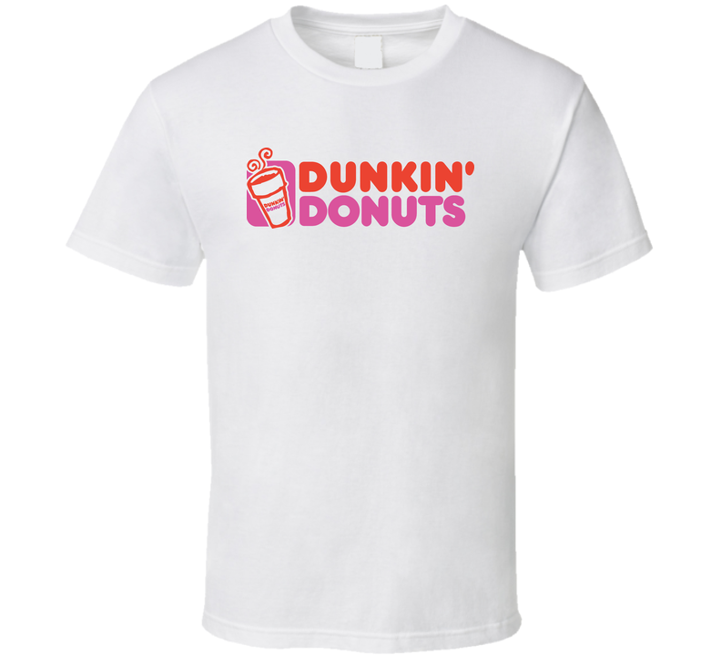 Dunkin Donuts Logo White Unisex T Shirt Dunkin Donuts Logo White Unisex T Shirt
