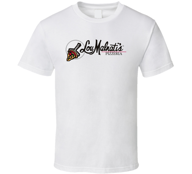 Lou Malnatis Pizzeria Best Chicago Deep Dish Pizza White Unisex T Shirt Lou Malnatis Pizzeria Best Chicago Deep Dish Pizza White Unisex T Shirt