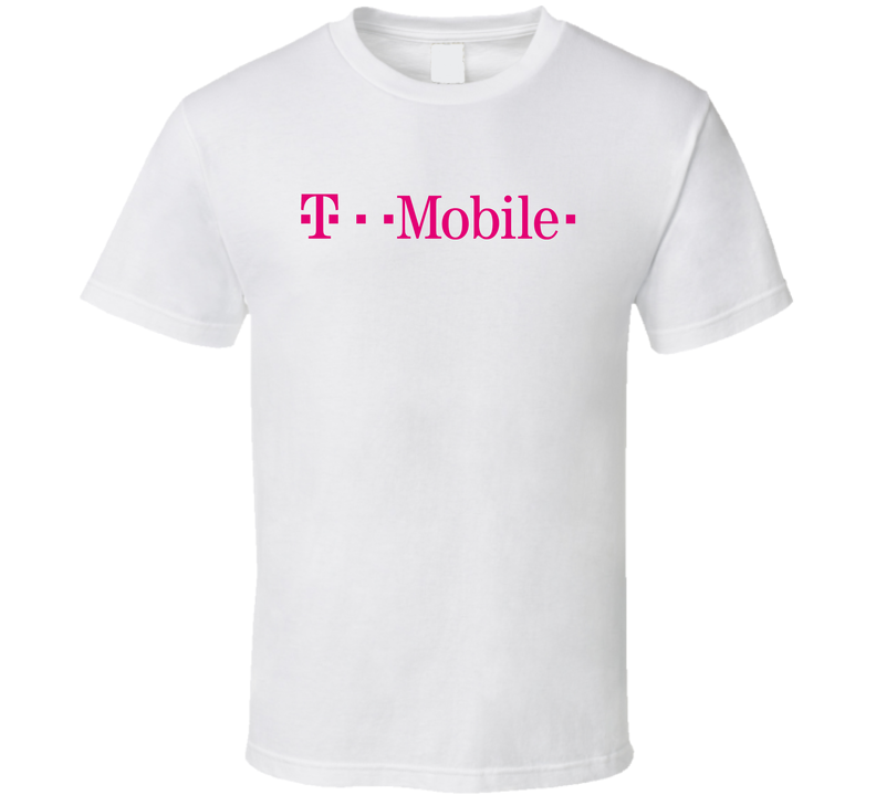 T Mobile Logo White Unisex T Shirt T Mobile Logo White Unisex T Shirt