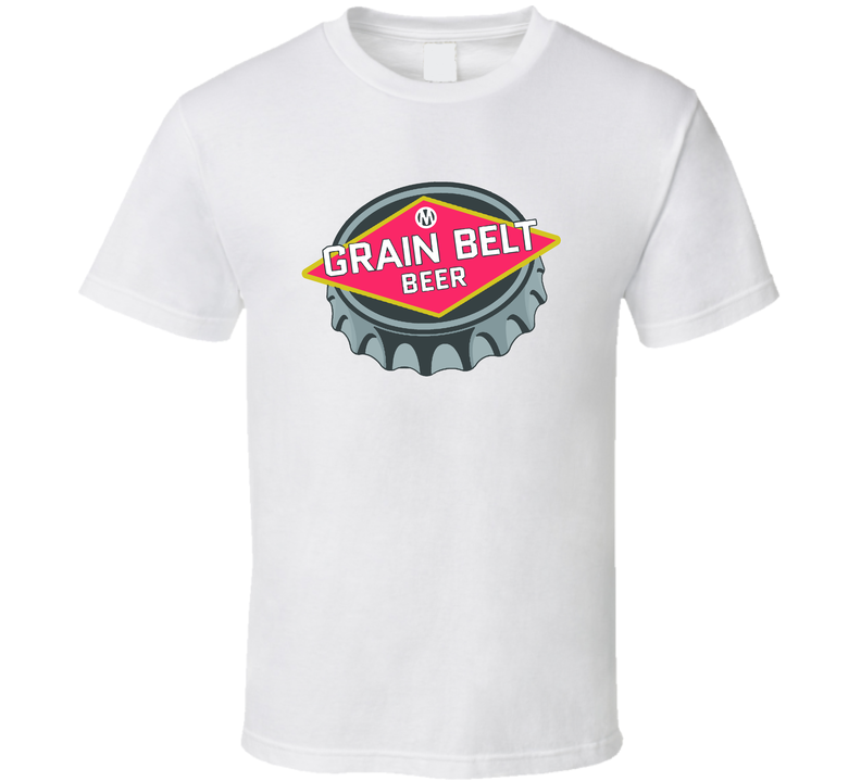 Grain Belt Beer Minnesota Signature Alcohol White Unisex T Shirt Grain Belt Beer Minnesota Signature Alcohol White Unisex T Shirt