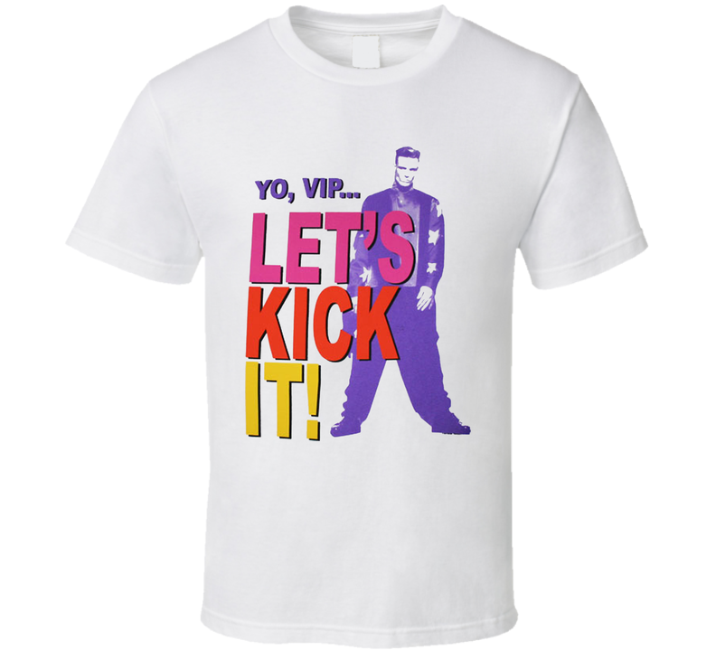 Vanilla Ice Kick It Old School Hip Hop White Unisex T Shirt