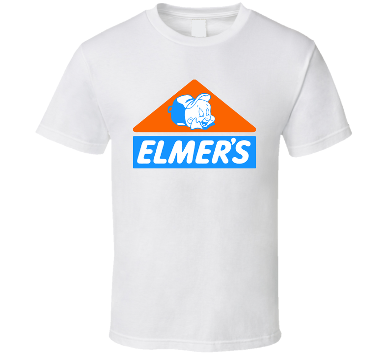 Elmers Fudd Glue Cartoon White Unisex T Shirt Elmers Fudd Glue Cartoon White Unisex T Shirt