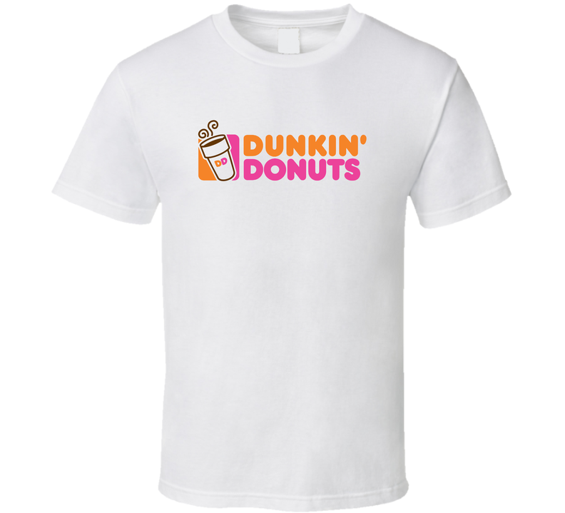 Dunkin' Donuts Popular Bakery Donut Shop White Unisex T Shirt Dunkin' Donuts Popular Bakery Donut Shop White Unisex T Shirt