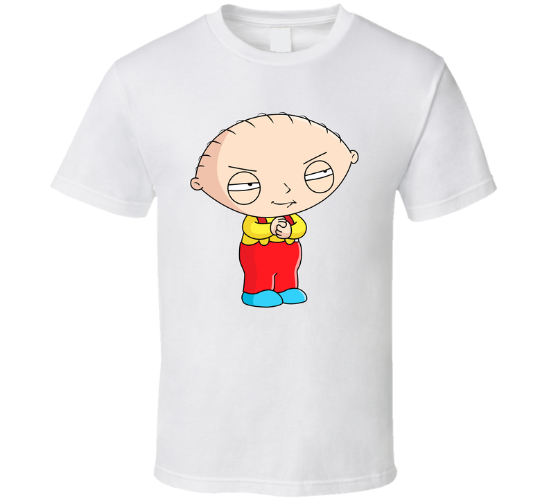 Stewie Griffin Family Guy Tv Show Fan White Unisex T Shirt Stewie Griffin Family Guy Tv Show Fan White Unisex T Shirt