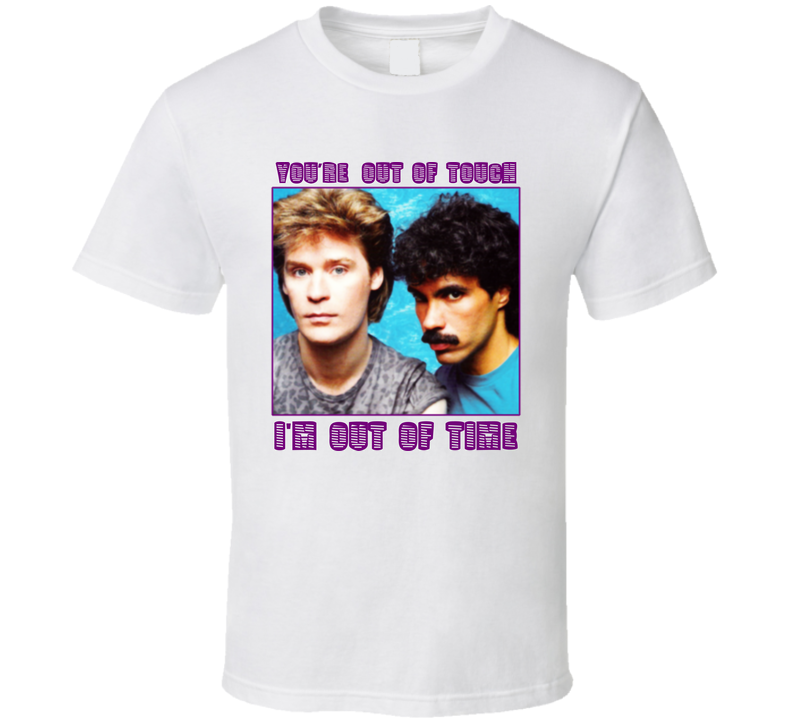 Hall And Oates 80s Music White Unisex T Shirt Hall And Oates 80s Music White Unisex T Shirt