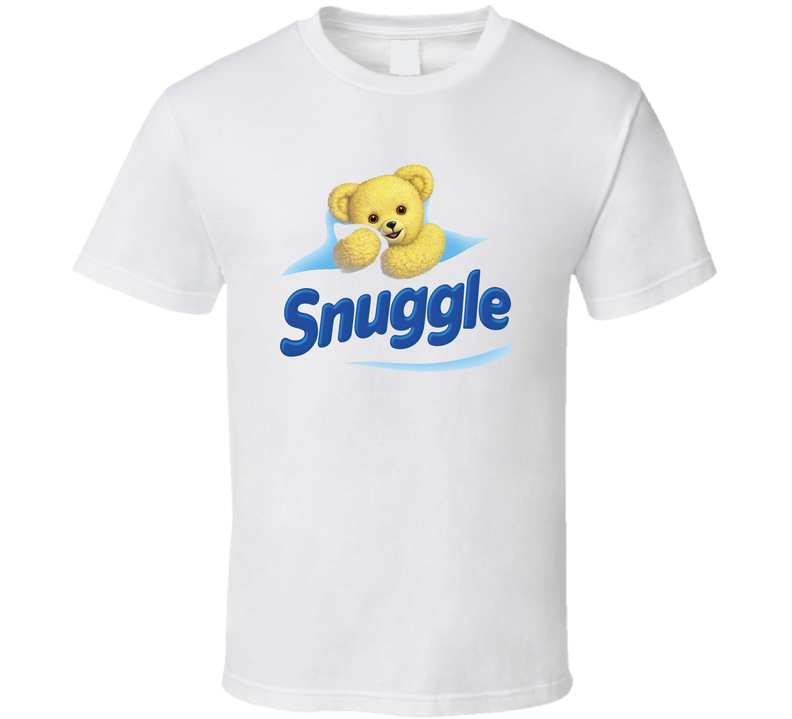 Snuggle Bear Fabric Softener Mascot White Unisex T Shirt Snuggle Bear Fabric Softener Mascot White Unisex T Shirt